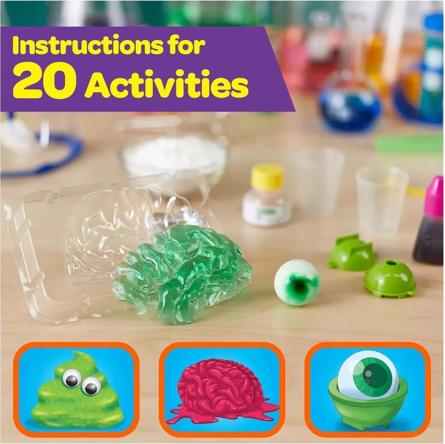 Crayola STEAM Gross - Science Kit (STEAM) for Age 7+ Years - Jaiman Toys