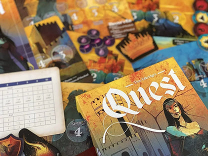 Quest Board Game by Indie Boards & Cards – Social Deduction & Hidden Roles Party Game - Jaiman Toys