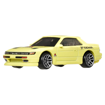 Hot Wheels Silver Series 1:64 Fast & Furious Tokyo Drift Nissan Silvia (S13) Diecast Car | 25 Years Anniversary Collection