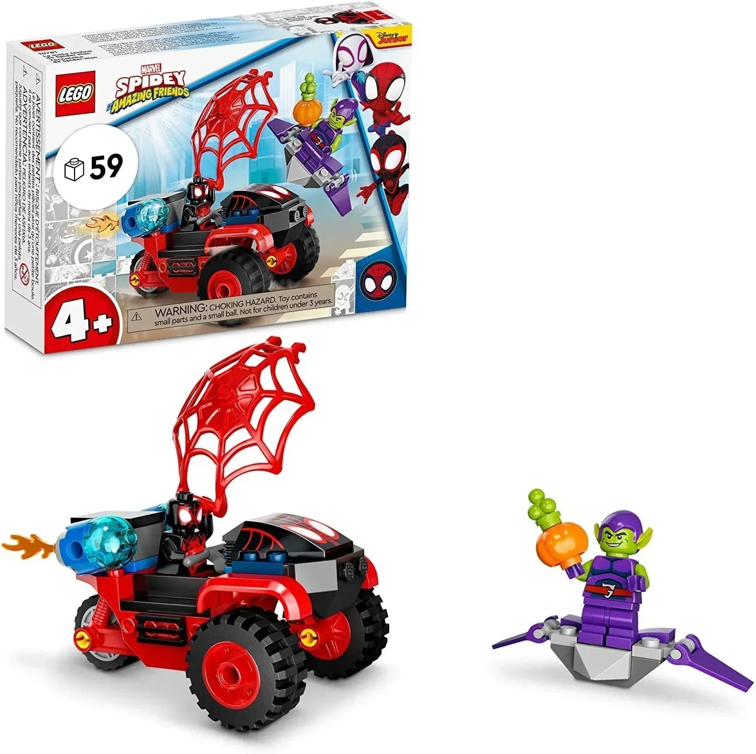 Lego 10781 Marvel Spidey and His Amazing Friends Miles Morales: Spider-Mans - Jaiman Toys