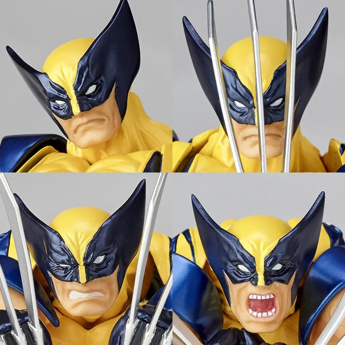 AMAZING YAMAGUCHI Wolverine action figure 005 KAIYODO Age 14+ - Jaiman Toys