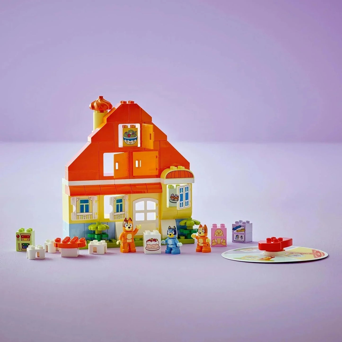 LEGO DUPLO Bluey Family House 10459 – Interactive Memory Game Toy for Kids 3+