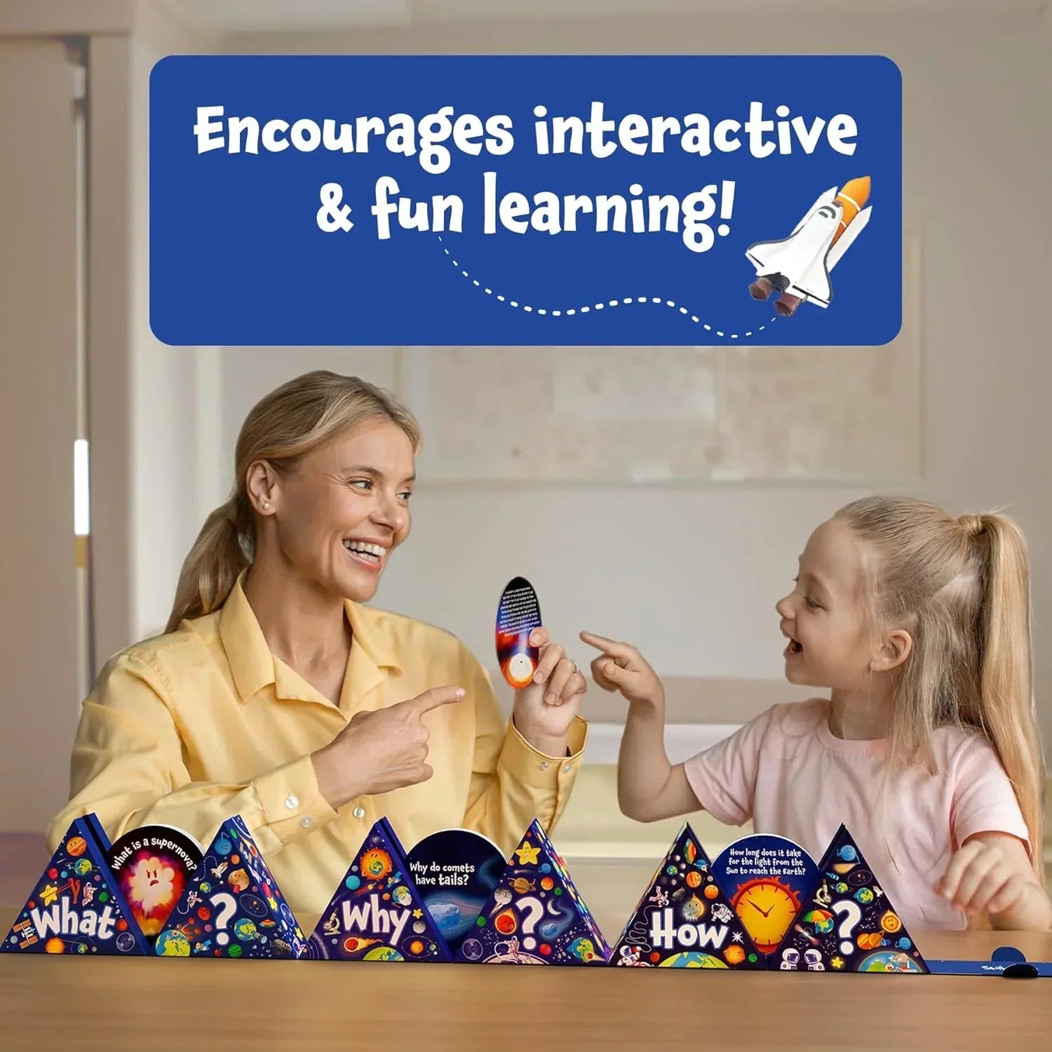 Skillmatics Flash Cards - Science Snippets Space, Learning Resources & Educational Toys for Boys & Girls, Gifts for Ages 7, 8, 9 & Up, 70+ Cards - Jaiman Toys