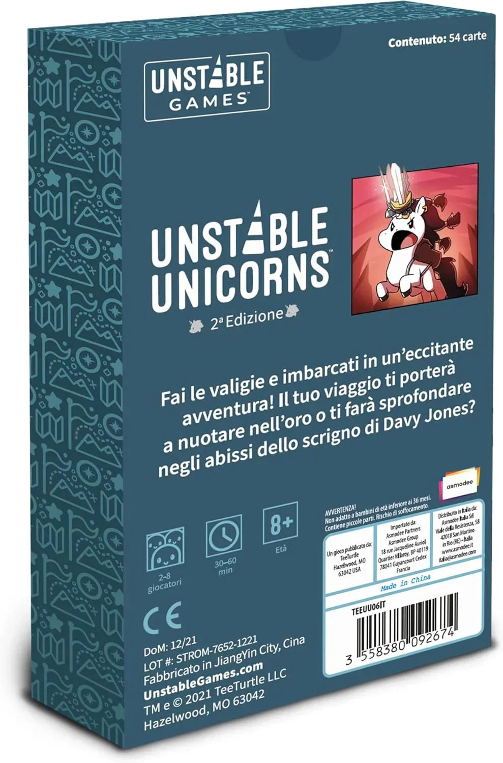 Unstable Unicorns: Adventures Expansion Pack Card Game - Jaiman Toys