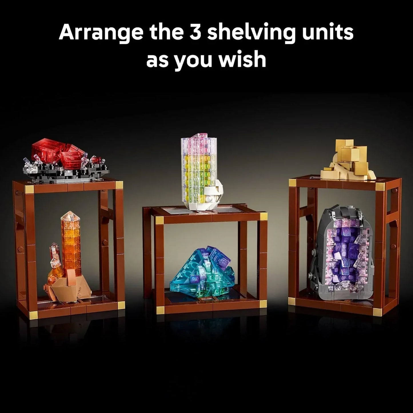 LEGO 21362 Ideas Mineral Collection Building Set for Adults, Ages 18+