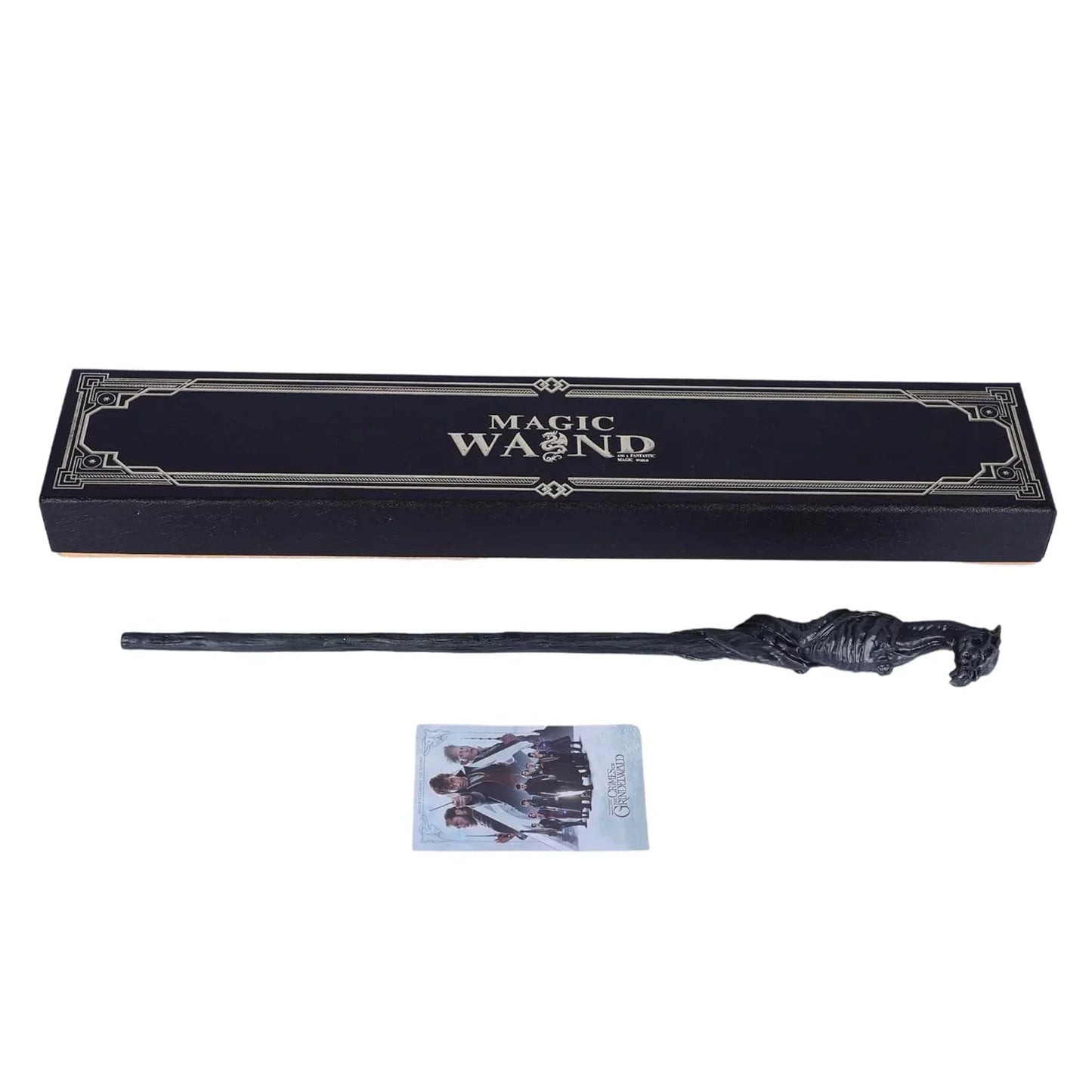 Classic Handcrafted Harry Potter Wand, 35 CM Thestral's Wizard Stick Without LED Collectible for Cosplay - Jaiman Toys