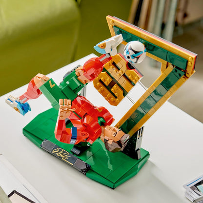 LEGO 43016 Editions Cristiano Ronaldo – Soccer Legend  Building Set | CR7 Collectible Football Display Model for Kids & Fans