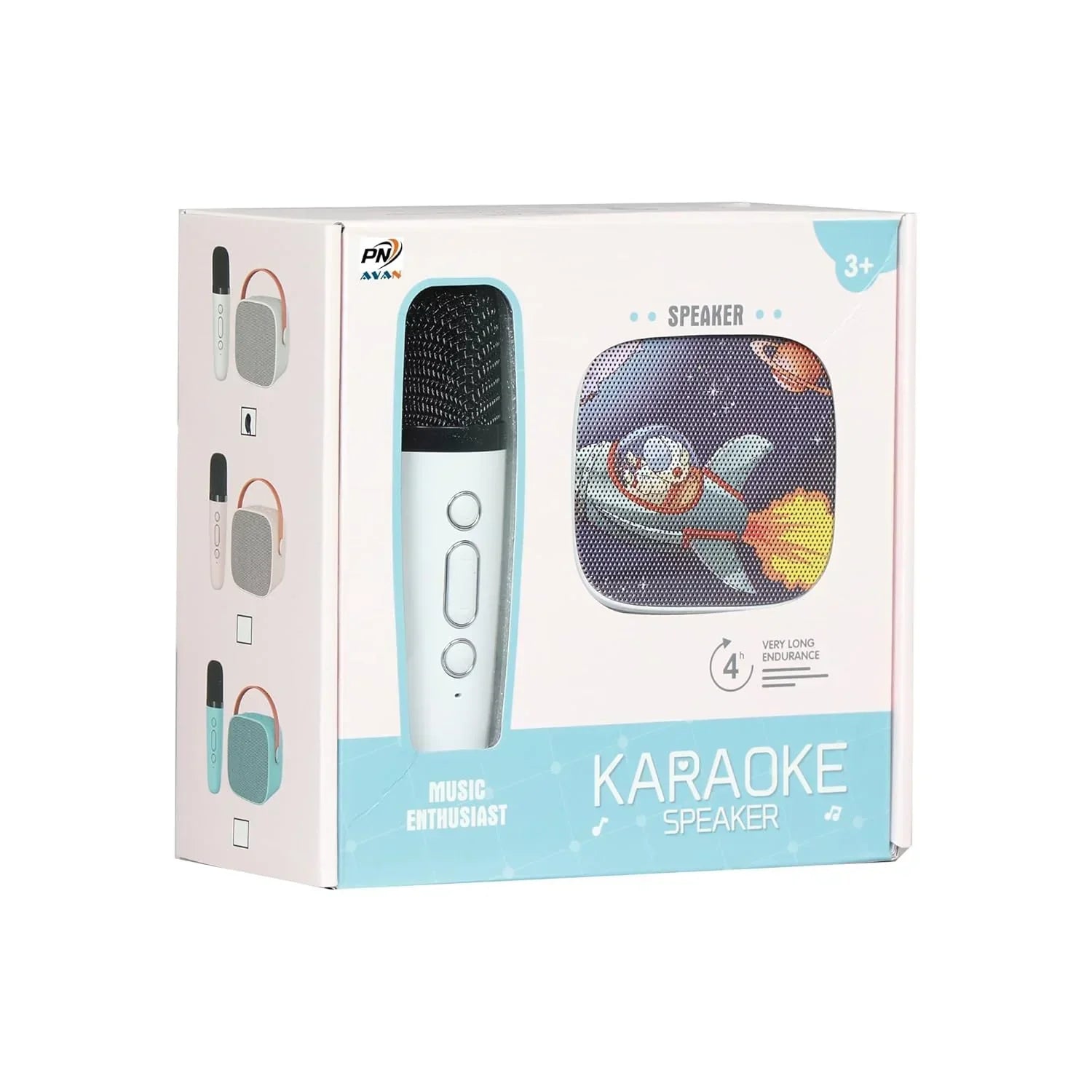 Wireless Mini Karaoke Speaker and Microphone Portable Home BT Party Speaker Mic - Jaiman Toys