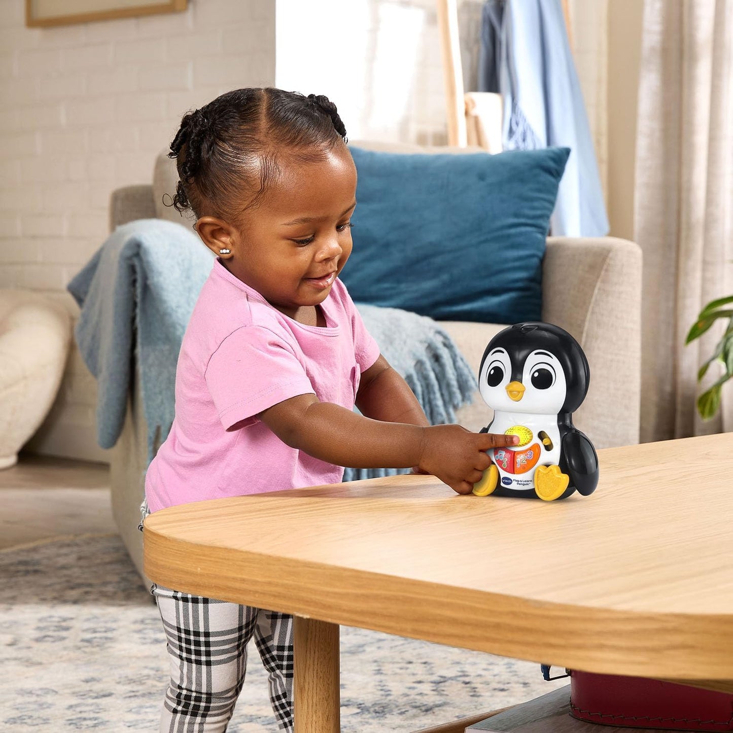 VTech Flap & Learn Penguin Interactive Counting Toy for Toddlers | Musical Learning Toy with Lights, Numbers & Songs