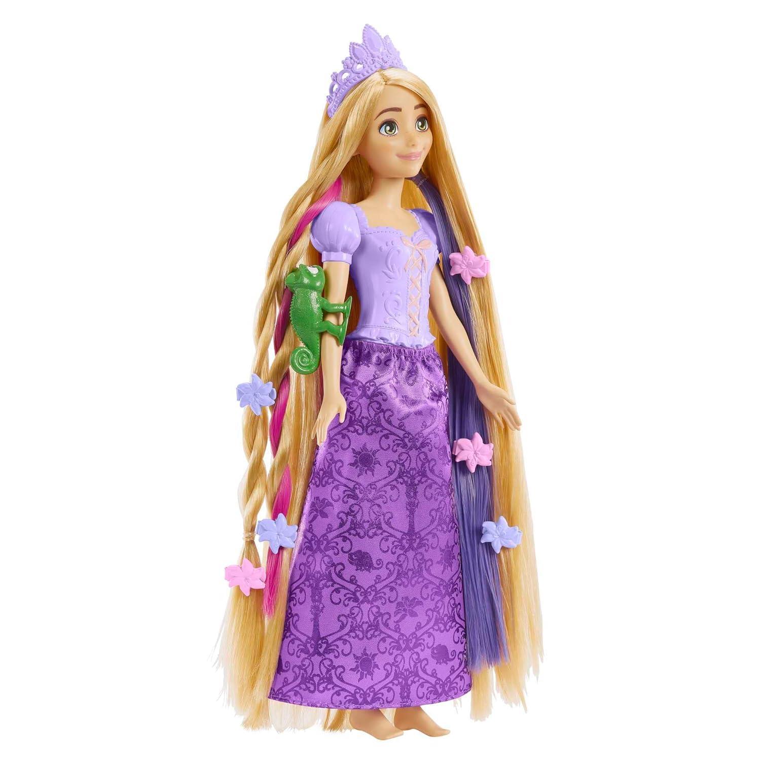 Disney Mattel Princess Toys, Rapunzel Doll with Color-Change Hair Extensions&Hair-Styling Pieces, Inspired by The Movie?? - Jaiman Toys