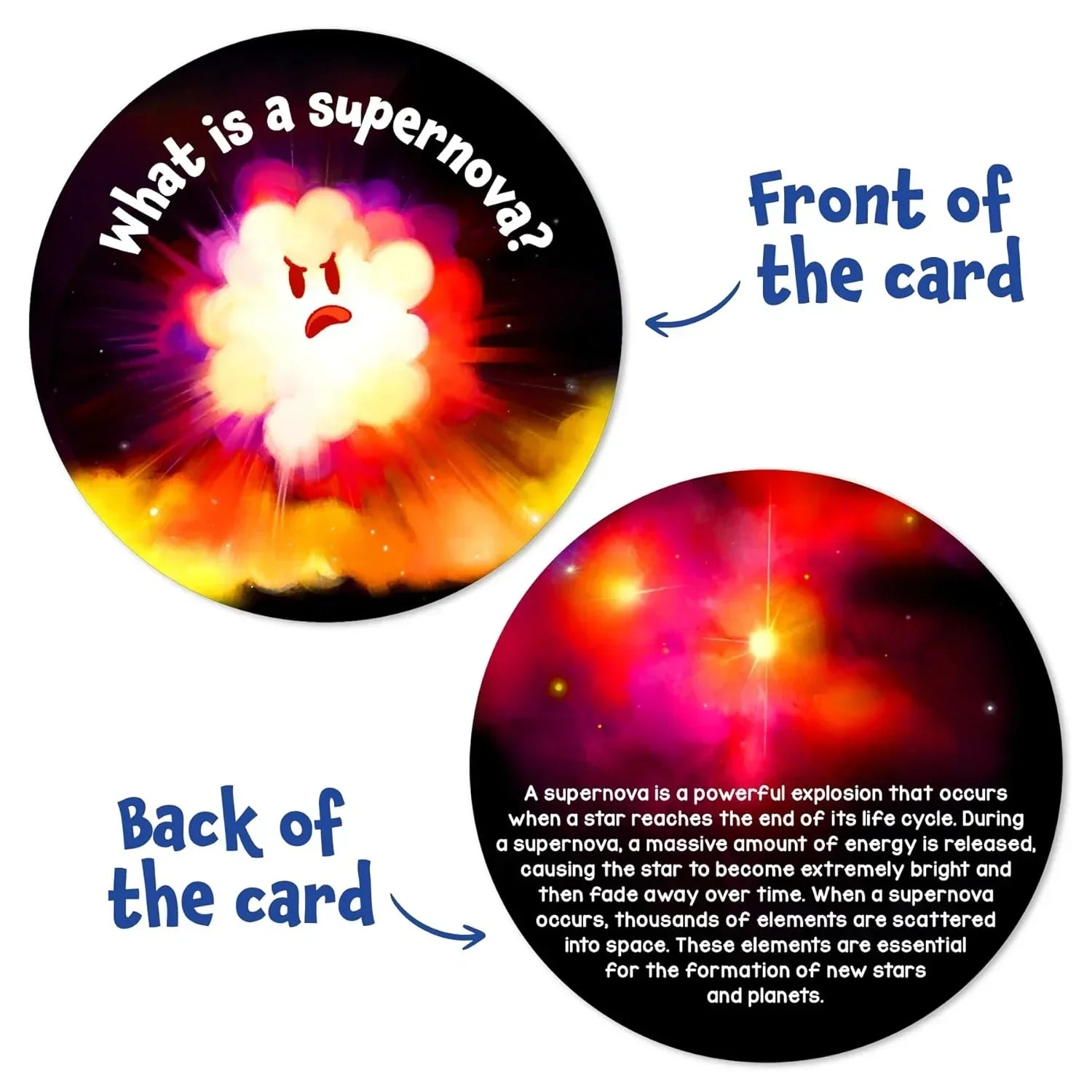 Skillmatics Flash Cards - Science Snippets Space, Learning Resources & Educational Toys for Boys & Girls, Gifts for Ages 7, 8, 9 & Up, 70+ Cards - Jaiman Toys