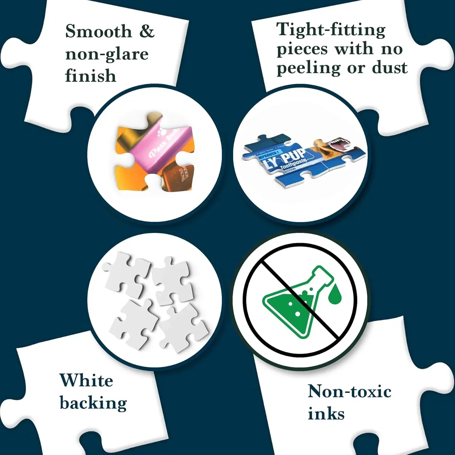 Jigsaw Puzzles for Adults and Families: The Morning Dump, 1000 Piece Puzzle, Brain-Boosting Fun for Ages 15+, Gifts for Dog Lovers (27.5" x 19.5") - Jaiman Toys