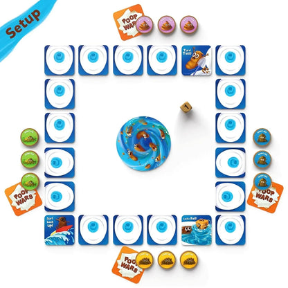 Skillmatics Card Game - Poop Wars, Fun & Fast-paced Game of Strategy, Party Game for Kids & Families, Gifts for Girls & Boys Ages 6, 7, 8, 9 & Up - Jaiman Toys