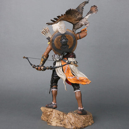 Assassin’s Creed Origins Bayek Protector of Egypt Collectible Statue with Eagle ( 11 Inch) – Premium Display Figure