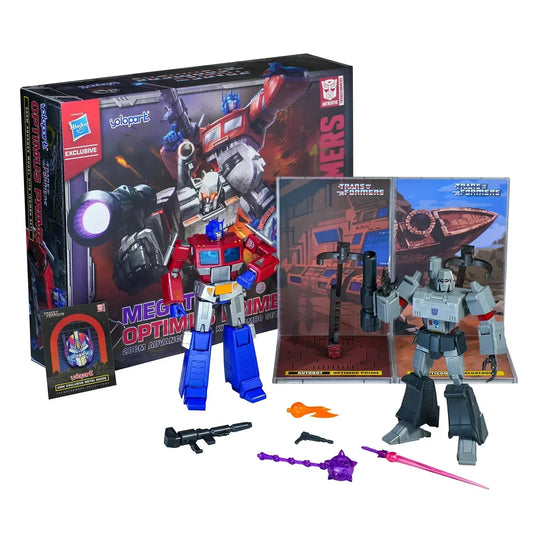 Transformers Yolopark X Optimus Prime & Megatron Combo Pack Collectible Action Figure (Advanced Model Kit) - Jaiman Toys