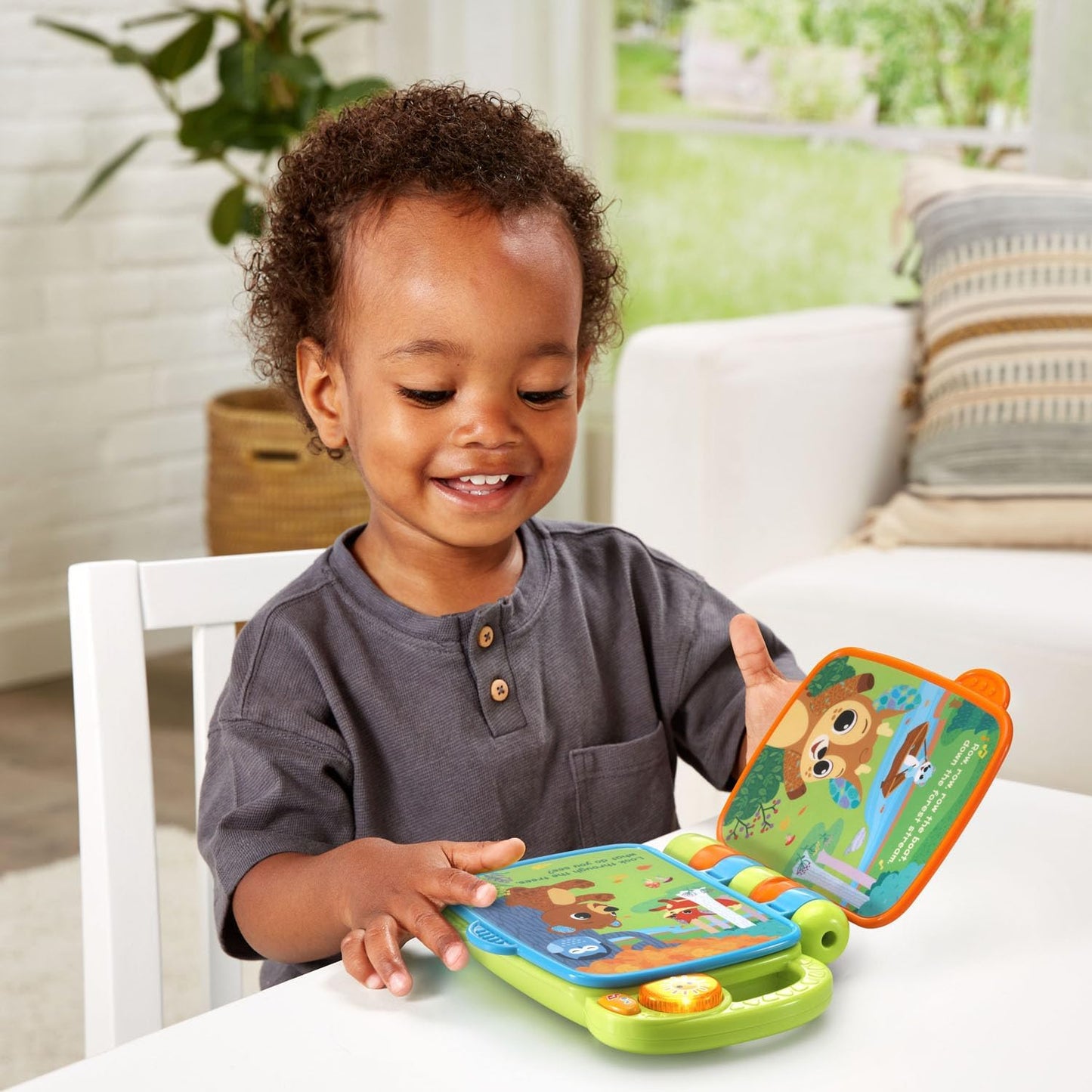 VTech Animal Rhymes Storytime Interactive Musical Learning Book | 45+ Songs, Melodies, Sounds & Phrases for Babies 9-36 Months