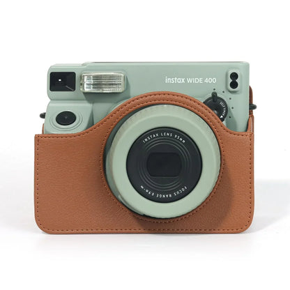 PU Leather Protective Camera Case Pouch – Stylish & Durable for Fujifilm Instax WIDE - 400 - Jaiman Toys