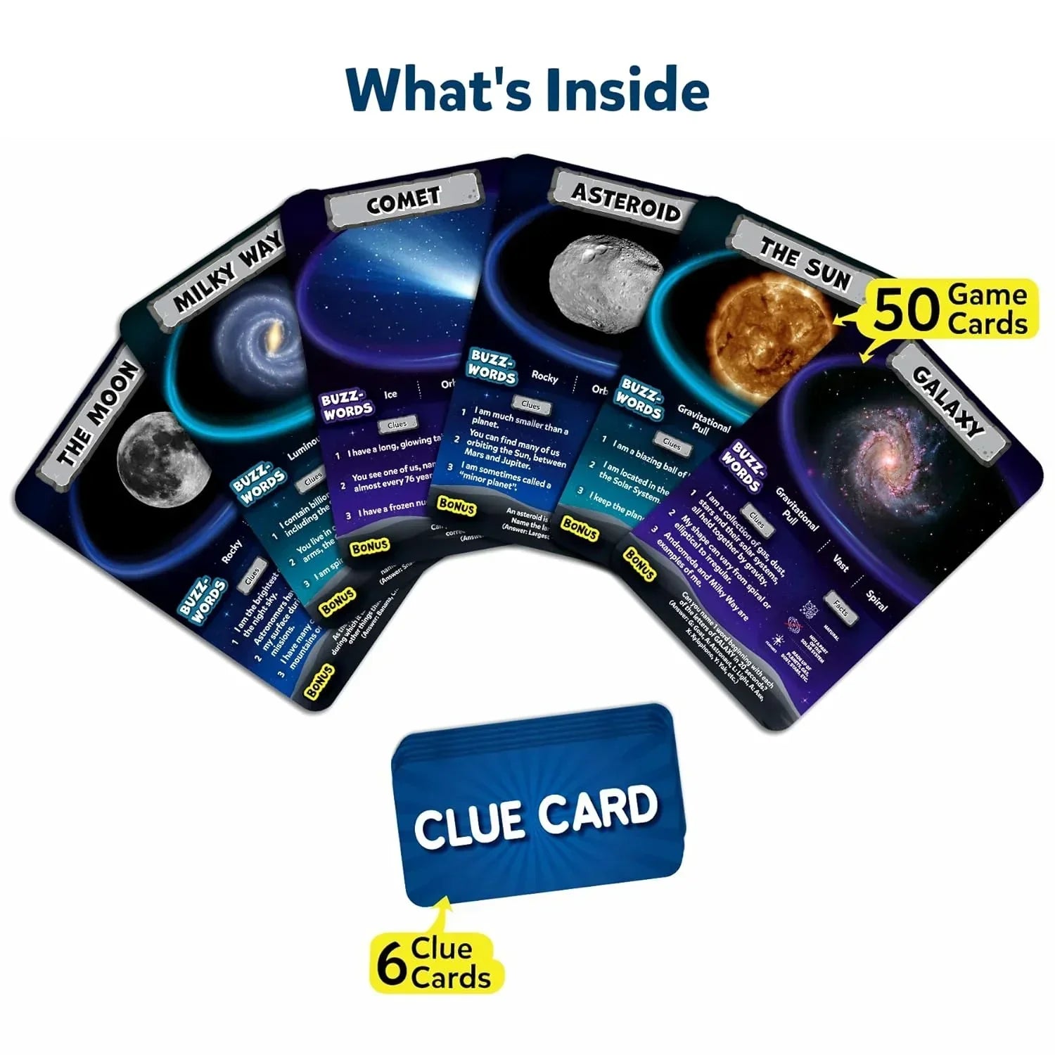 Skillmatics Card Game - Guess in 10 NASA Space, Perfect for Boys, Girls, Kids & Families Who Love Educational Toys, Gifts for Ages 8, 9, 10 and Up - Jaiman Toys
