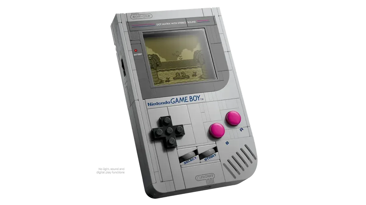 LEGO 72046 Game Boy Building Set for Adults | Retro Nintendo Collectible Model with The Legend of Zelda & Super Mario Game Paks (421 Pieces)