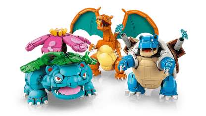 LEGO 72153 X Pokemon Venusaur, Charizard and Blastoise