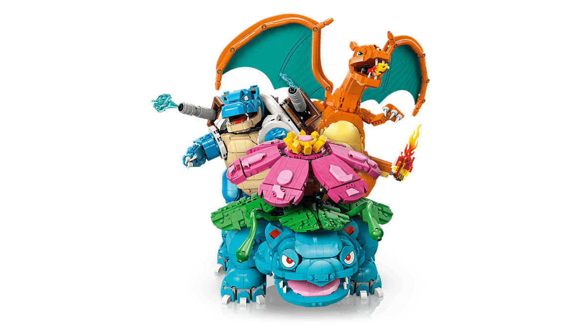 LEGO 72153 X Pokemon Venusaur, Charizard and Blastoise