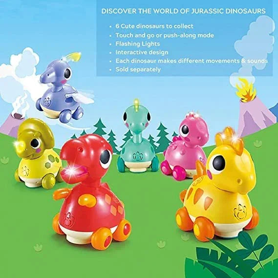 Hola Dinosaur Tyrannosaurus Rex (Multicolour) interactive toy - Jaiman Toys