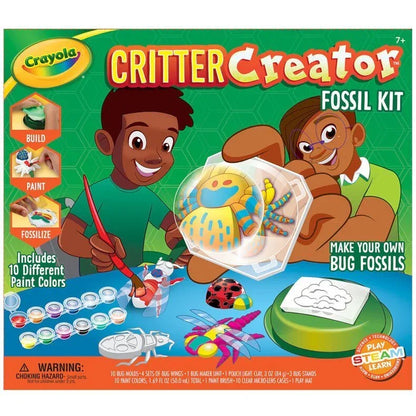 CRAYOLA! Critter Creator Metallic Bug Fossil - Jaiman Toys