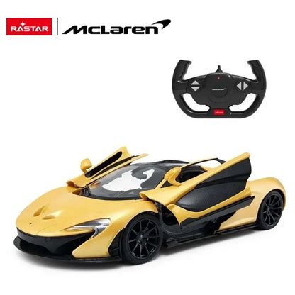 RASTAR 1:14 Scale McLaren P1 Remote Control Supercar – Officially Licensed RC Model with Push-Button Opening Doors, LED Lights & 2.4GHz Precision Control - Jaiman Toys