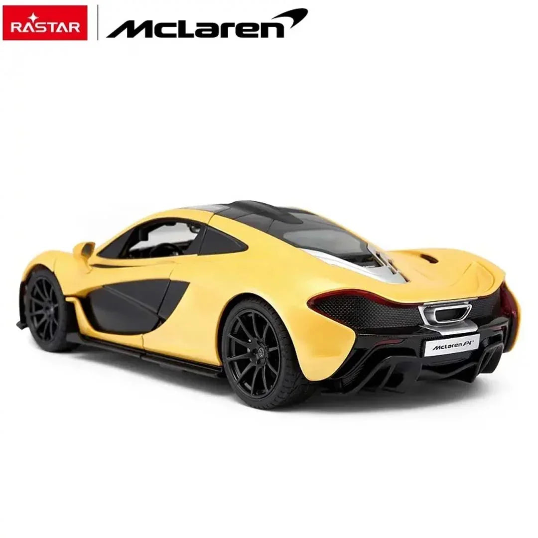 RASTAR 1:14 Scale McLaren P1 Remote Control Supercar – Officially Licensed RC Model with Push-Button Opening Doors, LED Lights & 2.4GHz Precision Control - Jaiman Toys