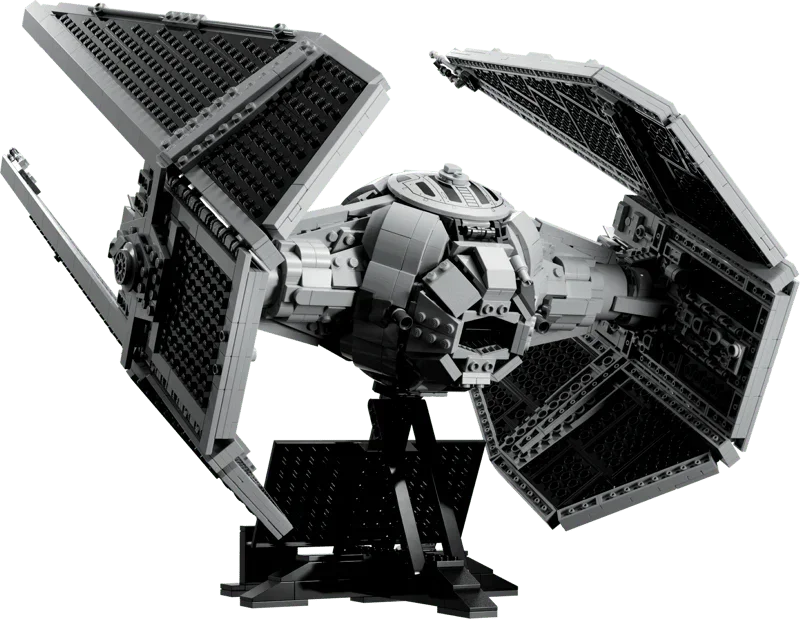 LEGO Star Wars 75382 TIE Interceptor Building Set  Collectible Starfighter Model (957 Pieces)