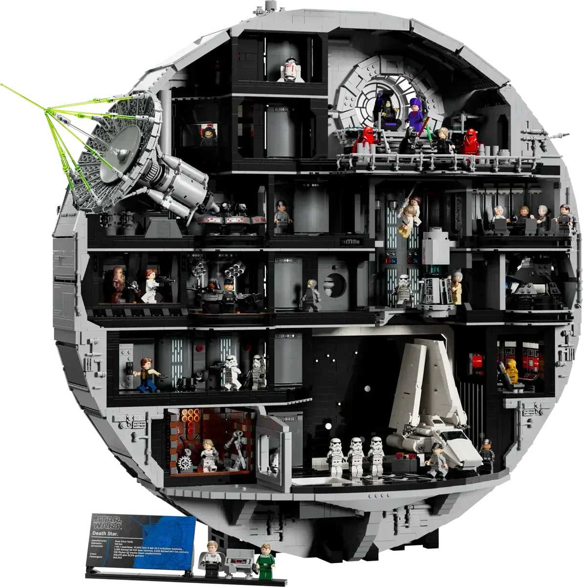 LEGO® 75419 Star Wars™ Death Star – Ultimate Collector Series Building Set (9023 Pieces)