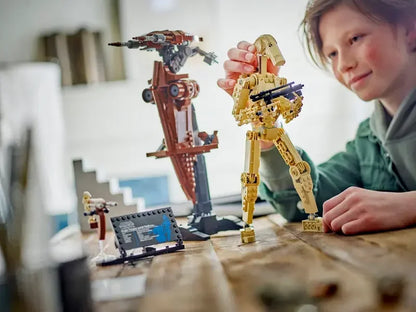 LEGO® Star Wars Battle Droid with STAP 75428 – 1088 Piece Collector Display Set - Jaiman Toys