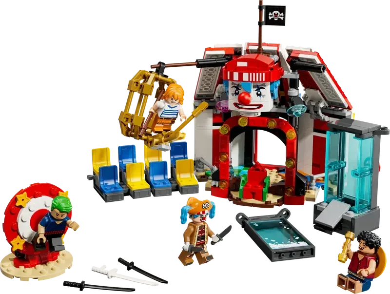 LEGO® 75637 One Piece Buggy the Clown’s Circus Tent 75637 – 573 Piece Netflix Series Set - Jaiman Toys