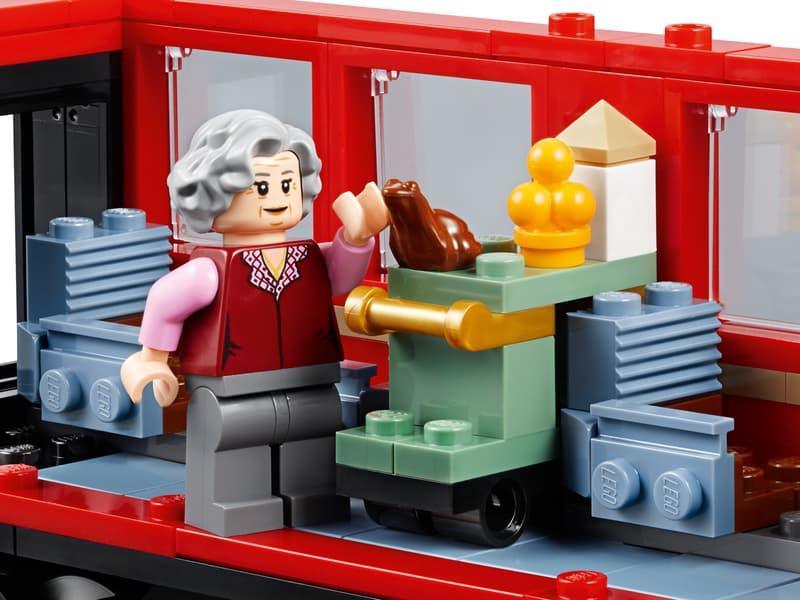 LEGO Harry Potter 75955 Hogwarts Express Toy Train Building Set Includes Model Train and Harry Potter Minifigures Hermione Granger and Ron Weasley (801 Pieces)
