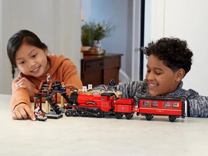 LEGO Harry Potter 75955 Hogwarts Express Toy Train Building Set Includes Model Train and Harry Potter Minifigures Hermione Granger and Ron Weasley (801 Pieces)