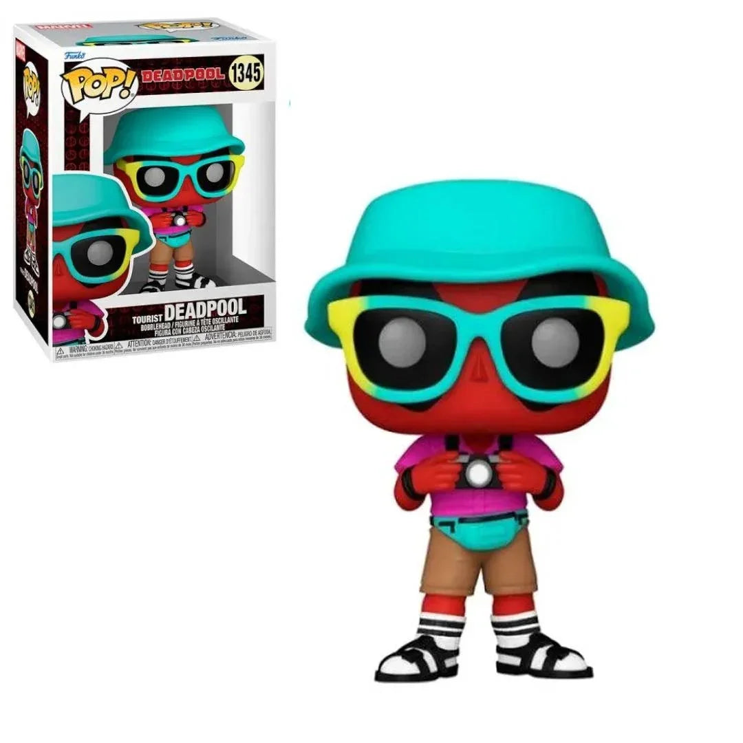 FUNKO POP! Collectible Action Figure Deadpool Turista 1345 - Jaiman Toys