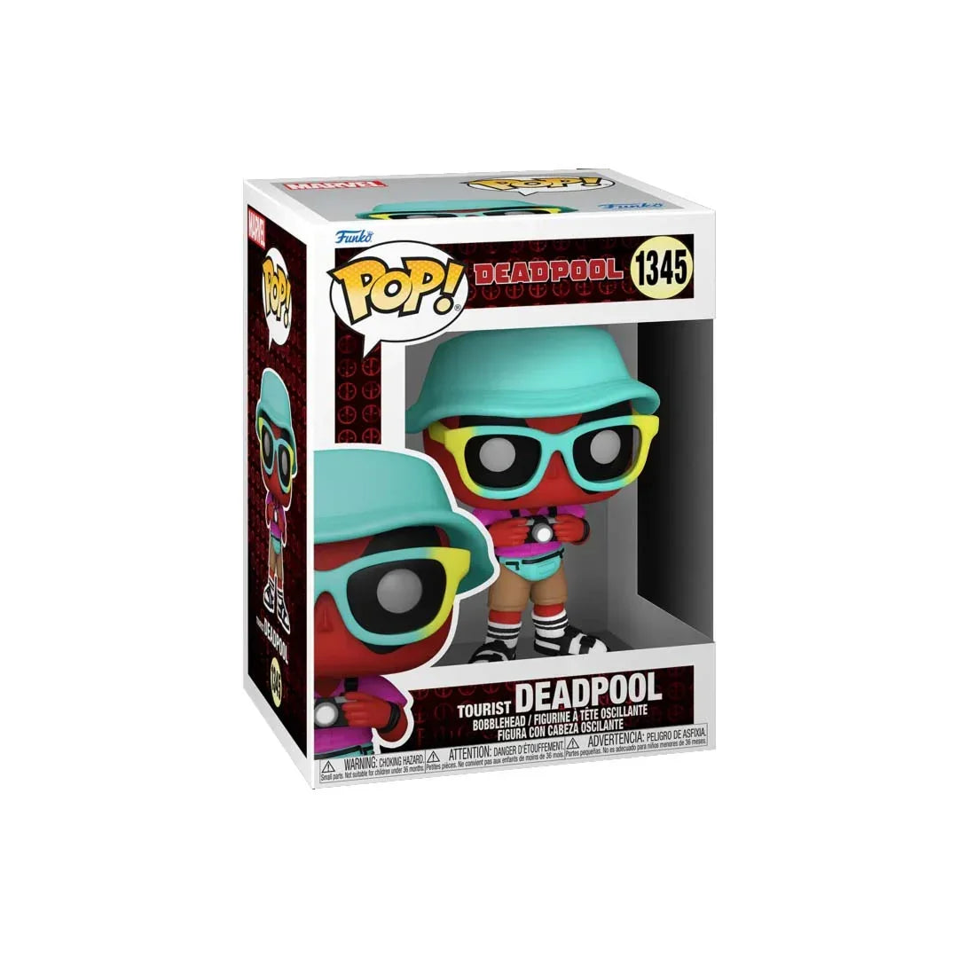 FUNKO POP! Collectible Action Figure Deadpool Turista 1345 - Jaiman Toys