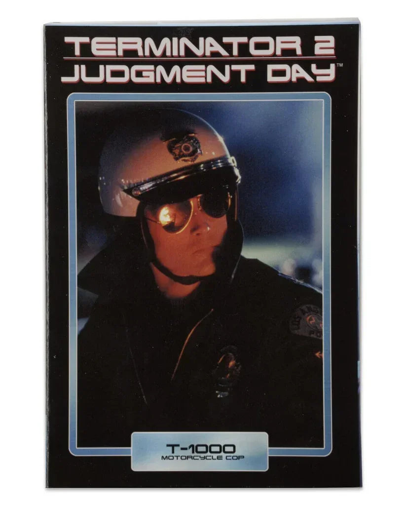 Terminator 2 T-1000 Motorcycle Cop Action Figure - 7-Inch Judgment Day Series (Age 17+) - Jaiman Toys