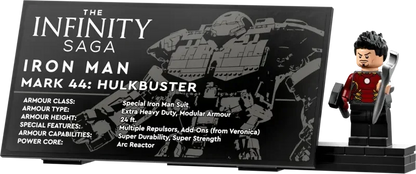 LEGO Marvel Hulkbuster 76210 Building Set - Avengers Movie Inspired Building Set with Minifigure, Authentic Display Model for Adults and Age of Ultron Enthusiasts Ages 18+