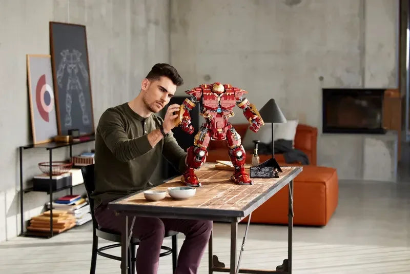 LEGO Marvel Hulkbuster 76210 Building Set - Avengers Movie Inspired Building Set with Minifigure, Authentic Display Model for Adults and Age of Ultron Enthusiasts Ages 18+