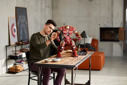LEGO Marvel Hulkbuster 76210 Building Set - Avengers Movie Inspired Building Set with Minifigure, Authentic Display Model for Adults and Age of Ultron Enthusiasts Ages 18+