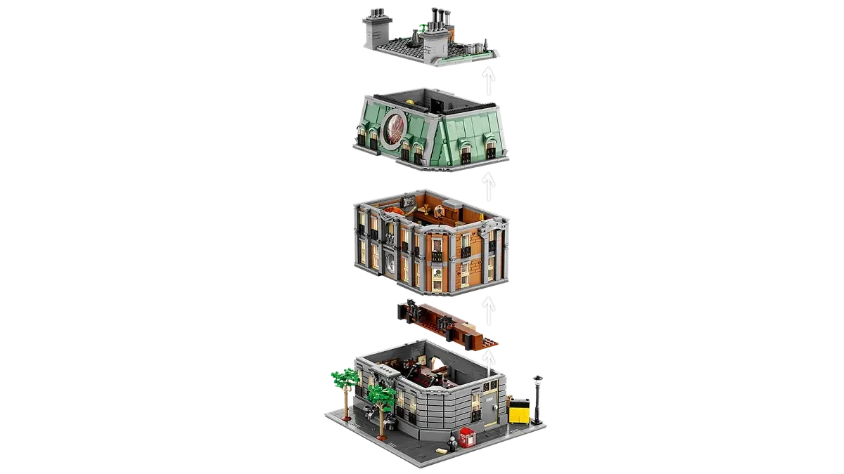LEGO Marvel Sanctum Sanctorum (76218)-Avengers: Infinity War and Doctor Strange in the Multiverse of Madness Age 18+