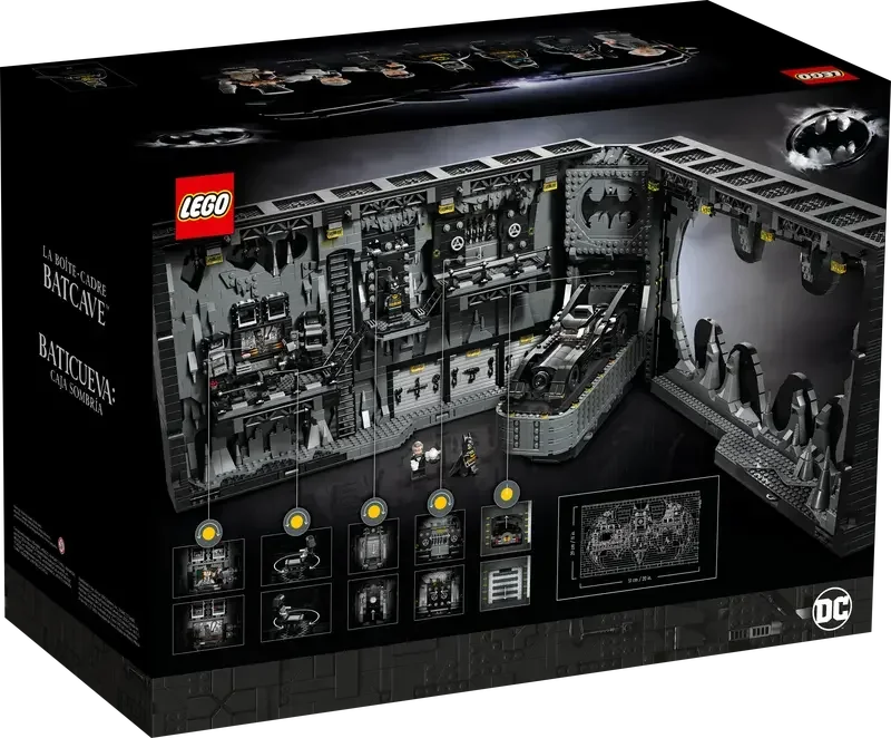 Lego Batcave  Shadow Box 76252 for Adults (3981 Pieces)