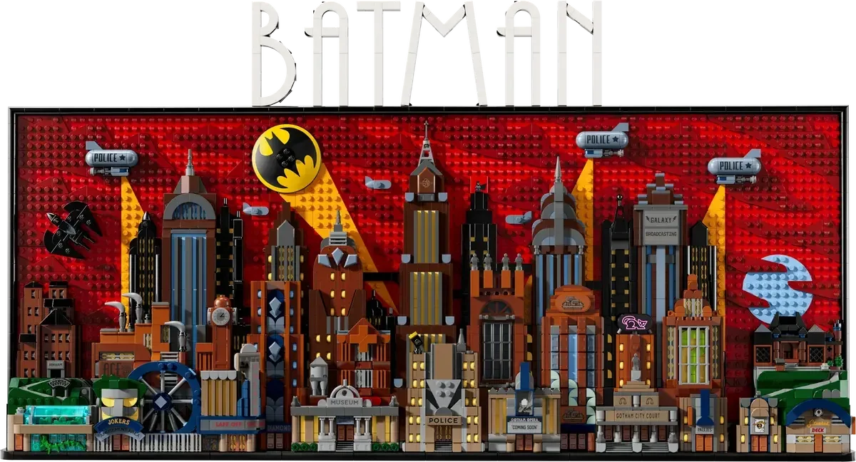 Lego 76271 Super Heroes DC Batman The Animated Series Gotham City (4210 Pieces)