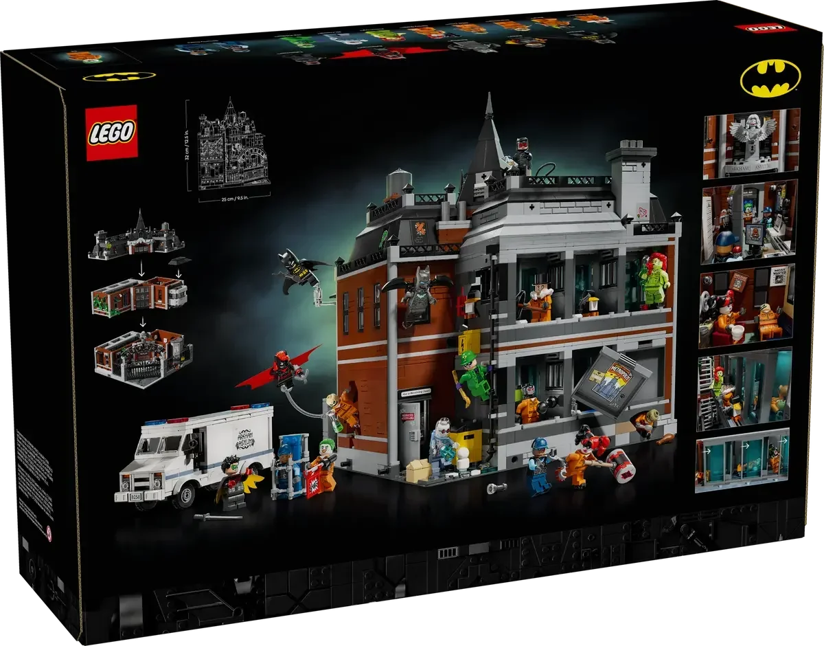LEGO® DC Batman™ 76300 Arkham Asylum™ Collectors’ Building Set (2953 Pieces)