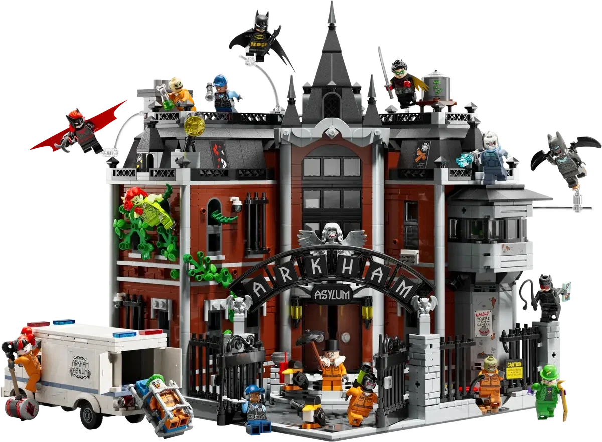 LEGO® DC Batman™ 76300 Arkham Asylum™ Collectors’ Building Set (2953 Pieces)
