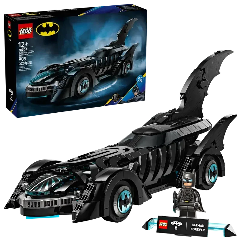 LEGO® DC Batman™ Forever Batmobile 76304 – 909 Piece Collector’s Set - Jaiman Toys