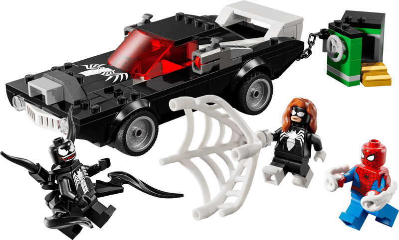 LEGO Marvel Spider-Man vs. Venom Muscle Car Buildable Toy Vehicle Set 76309 Building Blocks Toys for 7+ Gift for Boys and Girls