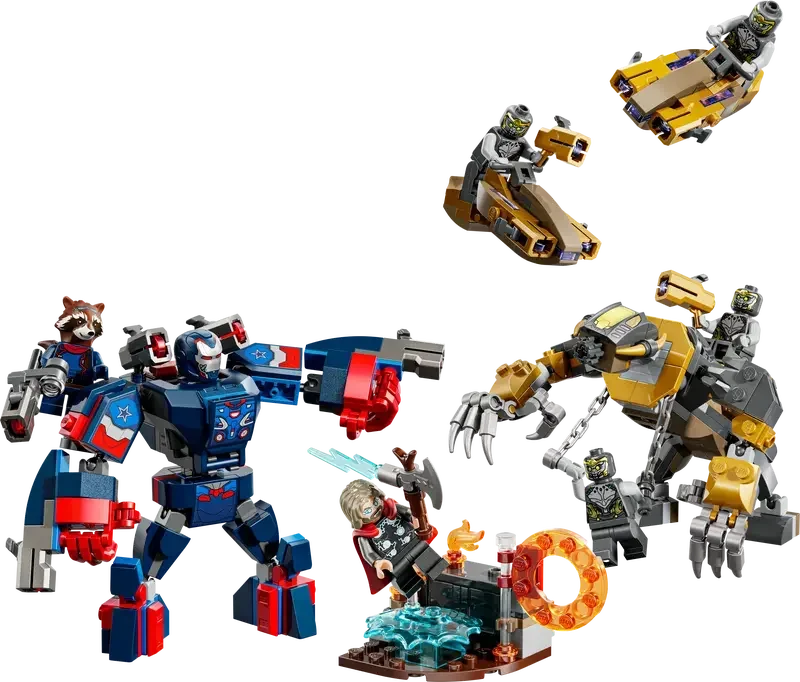 LEGO® Marvel Avengers Thor vs. Chitauri 76322 – 373 Piece Infinity Saga Set - Jaiman Toys