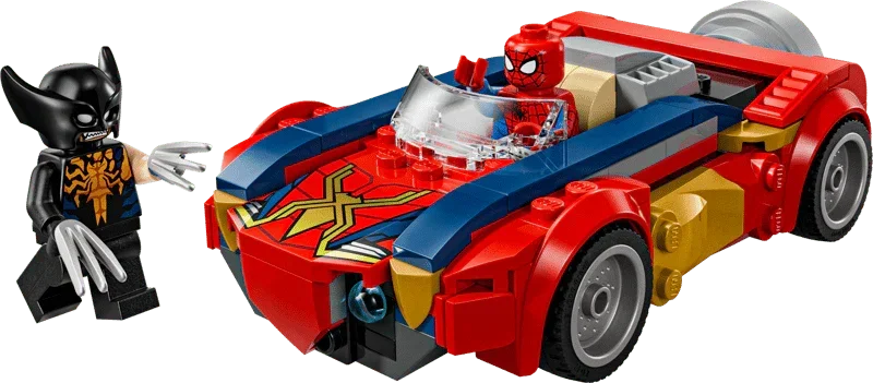 LEGO® 76336 Marvel Spider-Man Car vs. Venomized Wolverine | 134 Pieces | Ages 7+